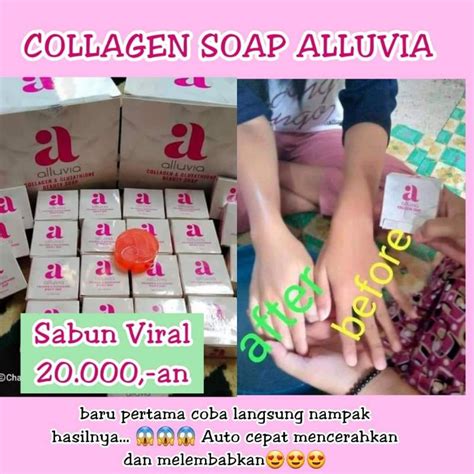 Jual Sabun Collagen Alluvia Skincare 100 Original Member Resmi Alluvia