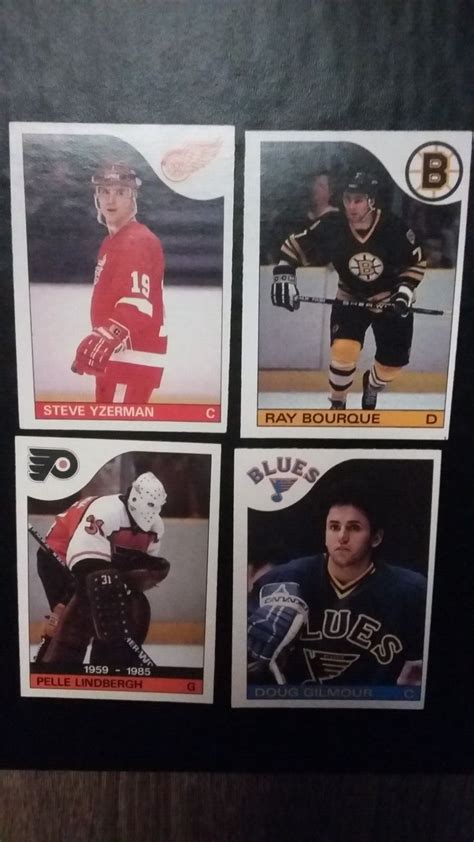 1985 86 O Pee Chee Complete Set 264 With Lemieux Rookie This Set Was