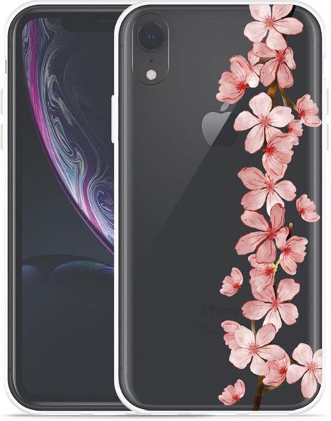 Geschikt Voor Apple Iphone Xr Hoesje Flower Branch Designed By Cazy Bol