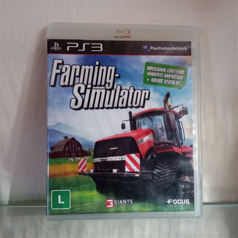 Jogo Farming Simulator PS3 Mídia Física Shopee Brasil