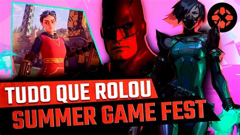 Tudo Que Rolou Na Summer Game Fest Youtube