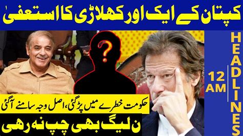 Imran Khan Ke Aik Aur Khilari Ka Resign Headlines Am November