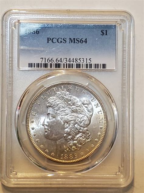 United States Morgan Dollar 1886 PCGS MS64 Catawiki