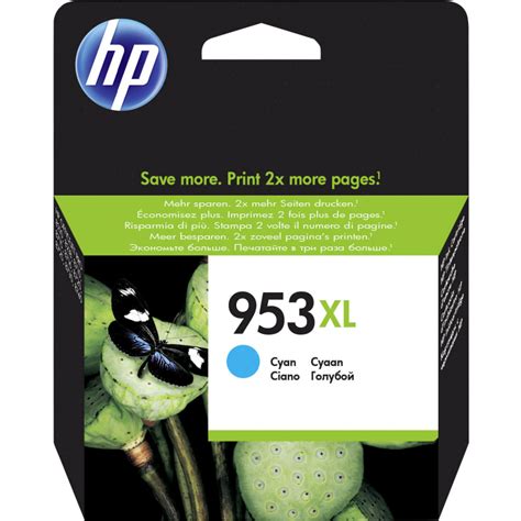 F U Ae Hp Xl Cartouche D Encre Cyan Grande Capacit Con Ue Par Hp