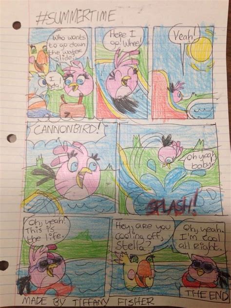 Angry Birds Stella Comics: Jump in! by TIFFANYANGRYBIRDS23 on DeviantArt