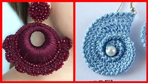 Beautiful Crochet Earrings Stylish Crochet Earring Pattern Collection