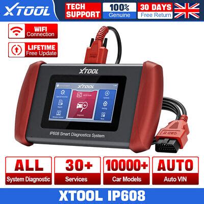 XTOOL IP608 All Systems Diagnostics Tool OBD2 Scanner Code Reader 30