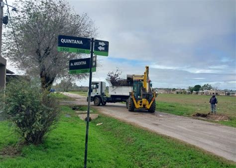 La municipalidad de Cañada de Gómez realiza trabajos de higiene urbana