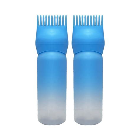 Human Hair Wig Root Comb Bottle Applicator 6 Ounce Oil For Hair Dye