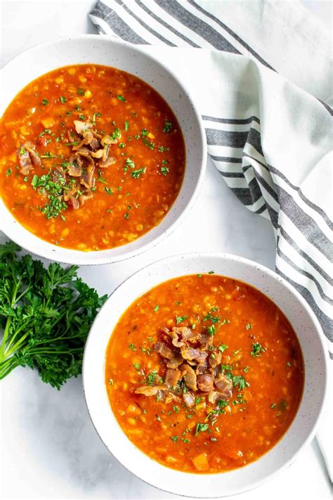 Instant Pot Red Lentil Soup - Get On My Plate