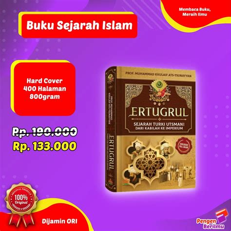 Jual Ertugrul Hard Cover Sejarah Turki Utsmani Dari Kabilah Ke