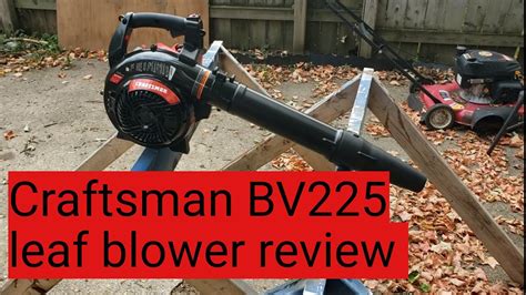 Craftsman Bv225 Review Youtube