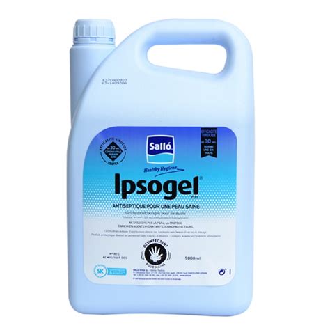 Lot De Bidons De L De Gel Hydroalcoolique Ipsogel