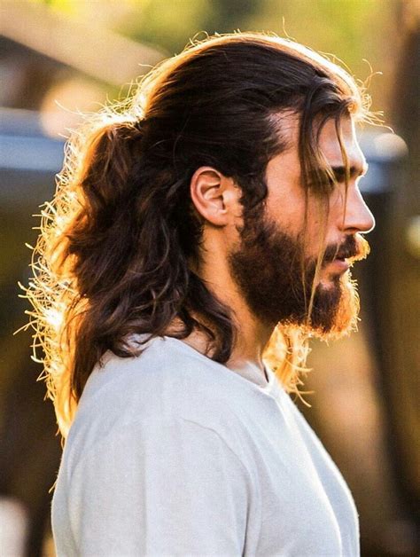 Can Yaman In 2020 Long Hair Styles Men Long Hair Beard Mens Long Hairstyles