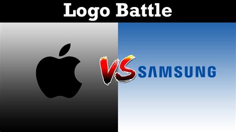 Apple Vs Samsung Logo Battle Youtube