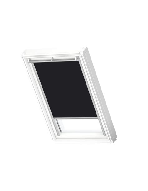 Store Occultant Manuel Velux Noir Dkl Sk Profil Aluminium Naturel Bross