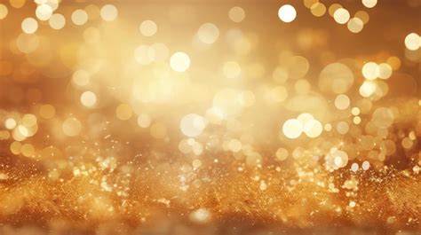 Premium AI Image | Shiny gold glitter background