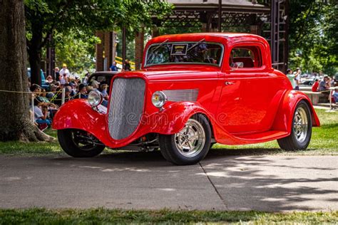 1934 Ford 3 Window Coupe Editorial Photography Image Of Antique