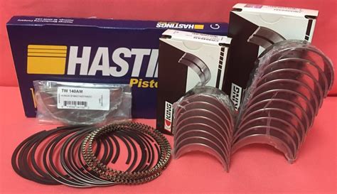 Engine Parts Hastings 2C4640010 4 Cylinder Piston Ring Set Pistons Parts