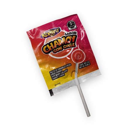 Komiru Chamoy Con Chile Paleta Lukitas Candy