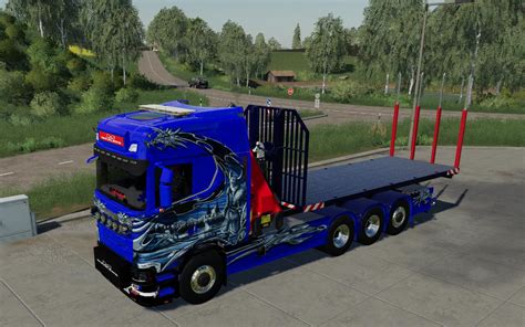 Scania Ng Hkl And Crane V1 1 Fs19 Mod