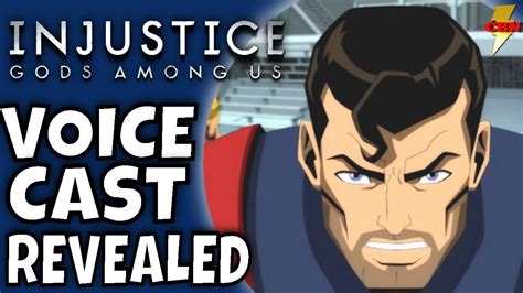 Injustice Animated Movie Update Voice Cast Announced First Look