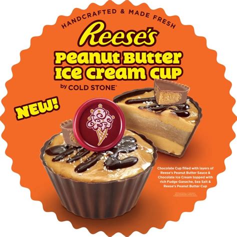 Cold Stone Creamery Introduces New Reese’s Peanut Butter Ice Cream Cups ...