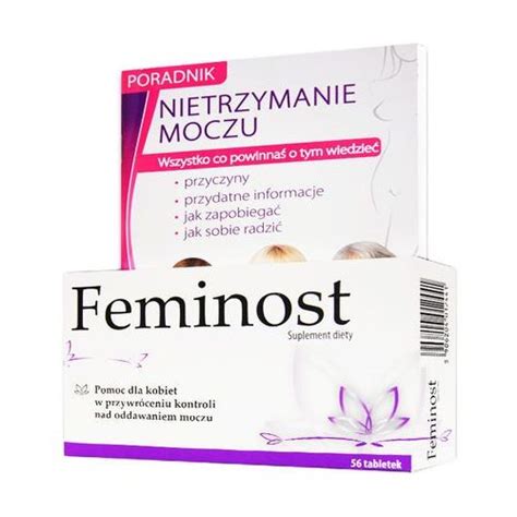 Feminost X 56 Tabl Powlekanych Poradnik Nietrzymanie Moczu