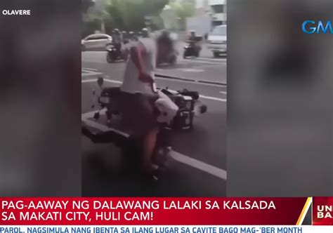 Rider In Viral Makati Road Rage Video Now In Custody Spd Gma News Online