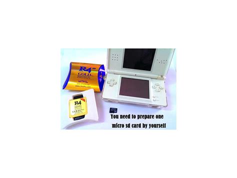 New R4i Sdhc Dual Core Gold Pro Flash Card Adapter For Ds Dsi 2ds 3ds