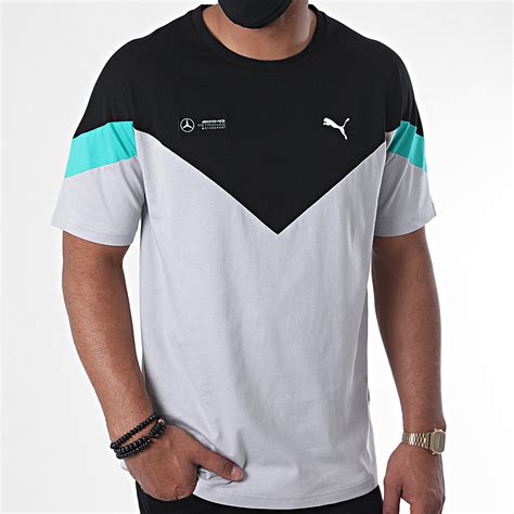 Puma Tee Shirt Mercedes Amg Motorsport T Gris Noir Vert