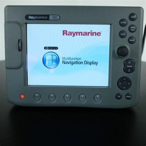 Raymarine C Chartplotter Gps Fishfinder Radar Lcd Display Perfect