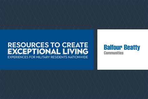 Balfour Beatty Communities Launches Innovative Programs Resources To