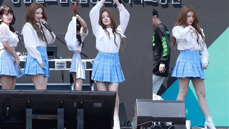 4K 190526 모모랜드 MOMOLAND 낸시 Im So Hot 메르세데스 벤츠 기브앤레이스 직캠 fancam YouTube