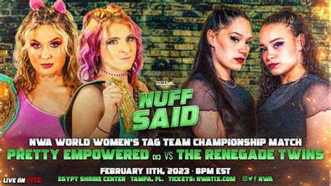 Womens Wrestling Talk On Twitter Rt Nwa The 𝐖𝐨𝐦𝐞𝐧 𝐬 𝐖𝐨𝐫𝐥𝐝 𝐓𝐚𝐠 𝐓𝐞𝐚𝐦 𝐂𝐡𝐚𝐦𝐩𝐢𝐨𝐧𝐬𝐡𝐢𝐩 Is On The