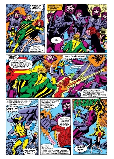 Uncanny X Men Part 17 1976 Sentinels In Space And The Rise Of