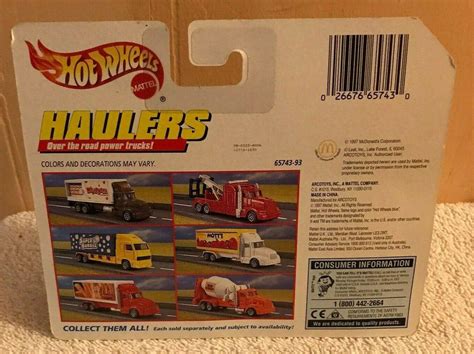 New Hot Wheels Hauler Mcdonald S Large Fries Truck