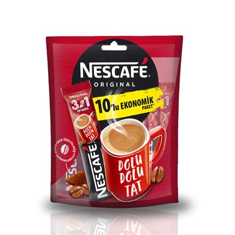 Nescafé 3 in 1 Original Premix Coffee 10x17 5g Albazaar Market