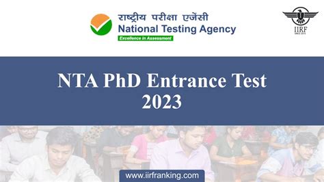 Nta Announces Phd Entrance Test 2023 Register Here For Bhu Jnu Du