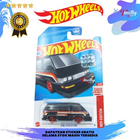 Hot Wheels Factory Sealed FS Toyota Van Angkot RED Edition Lazada Indonesia