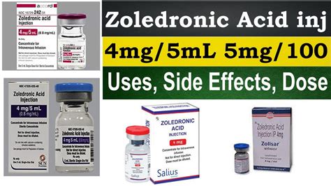 Zoledronic Acid Injection Uses Mechanism Of Action Side Effects