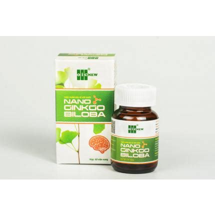 Nano Ginkgo Biloba Tăng cường tuần hoàn máu não Pharmart vn