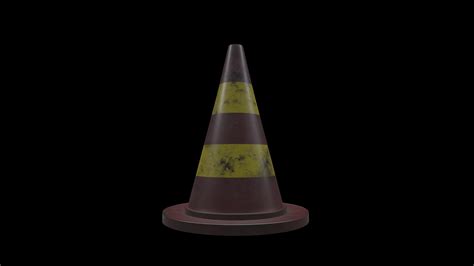 Artstation Traffic Cone Game Assets