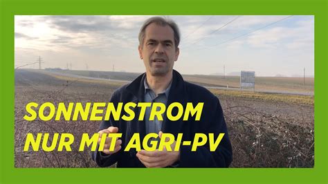 Agri PV Lebensmittel Und Strom Vom Acker Green Screen 127 YouTube