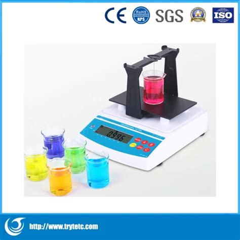 Multi Function Liquids Density Meter Electronic Densimeter Density