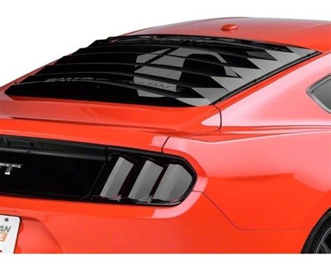 Kit Louver Ventana Trasera Y Laterales Mustang 2015 2021 Raptor 4x4