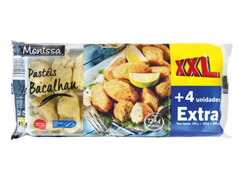 Monissa R Pastéis de Bacalhau XXL Lidl Portugal Specials archive