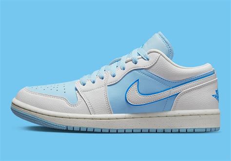 Women S Air Jordan 1 Low Reverse Blue Ice Shelflife