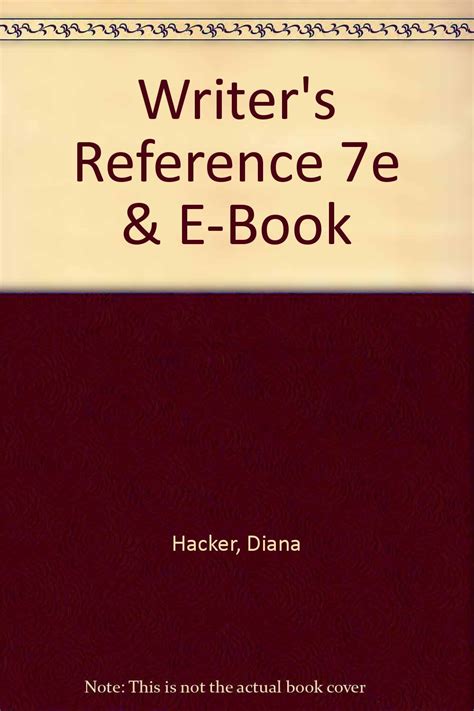 Amazon Writer S Reference E E Book Hacker