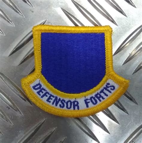 Us Usa BrodÉ Insignes Patch à Coudre Bras Badge Defensor Fortis Vieux